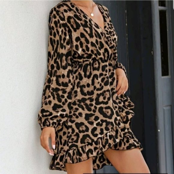 Leopard Print Dress - Picture 6 of 7
